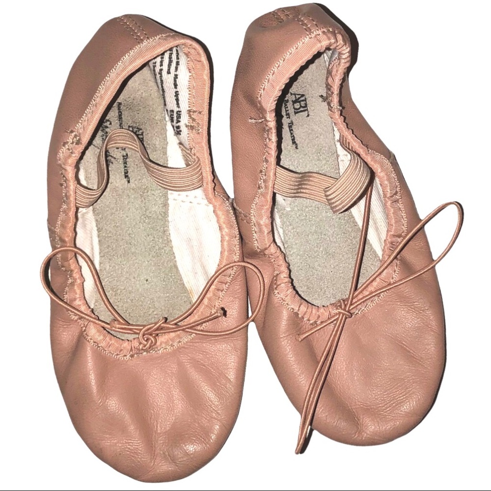 ABT pink spotlights ballet shoes size 9.5T